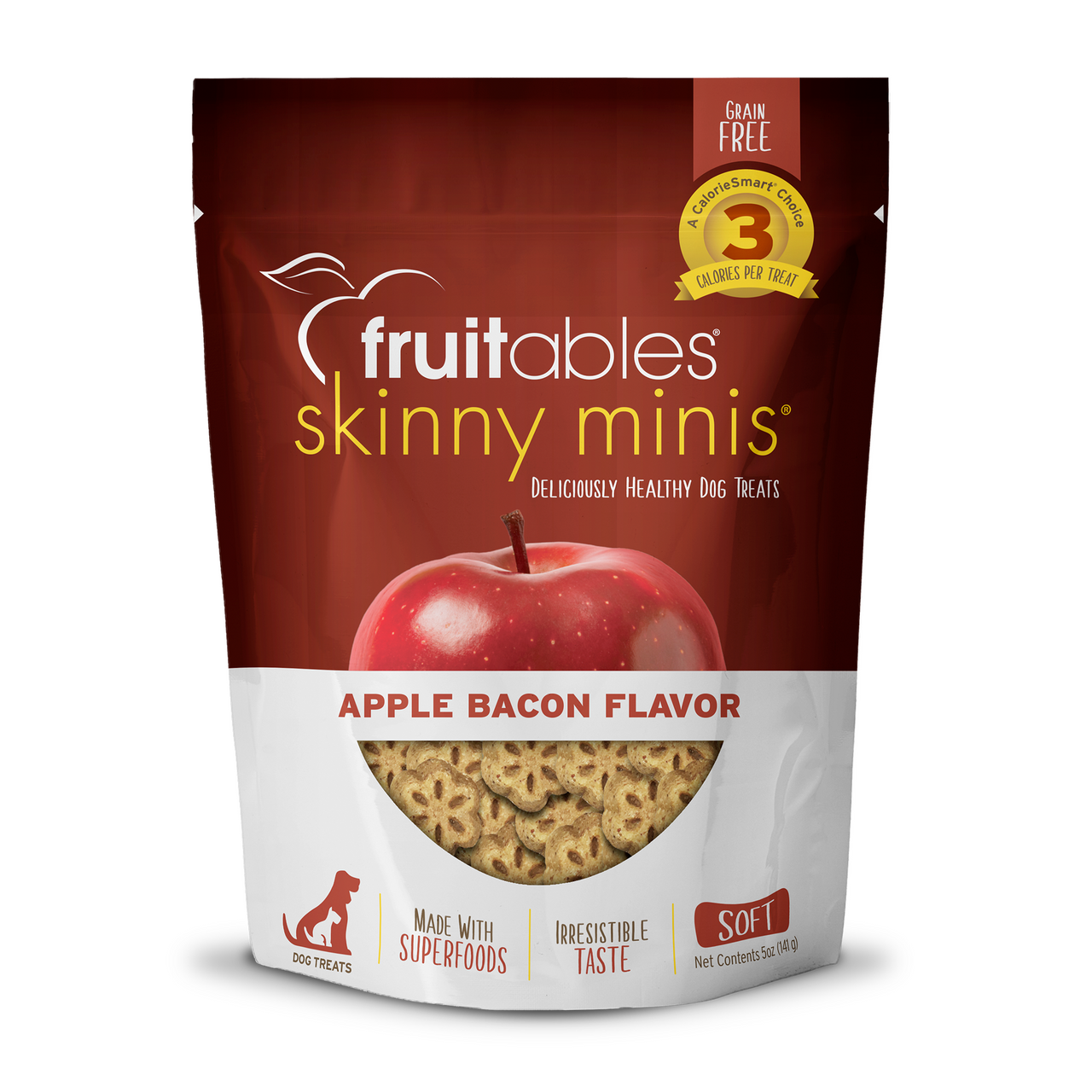 FRTABLE APL BCN DOG TRT ( 12 X 5 OZ )